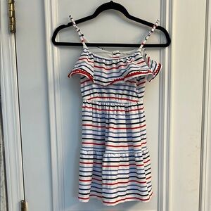 Janie & Jack Striped Ruffle Sundress